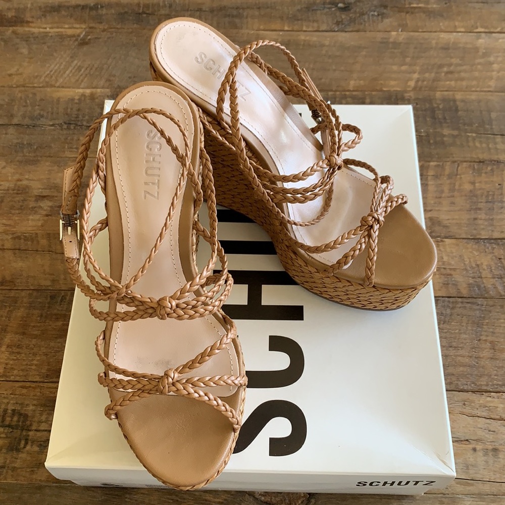 SCHUTZ ‘Flassie’ Wedge Sandal